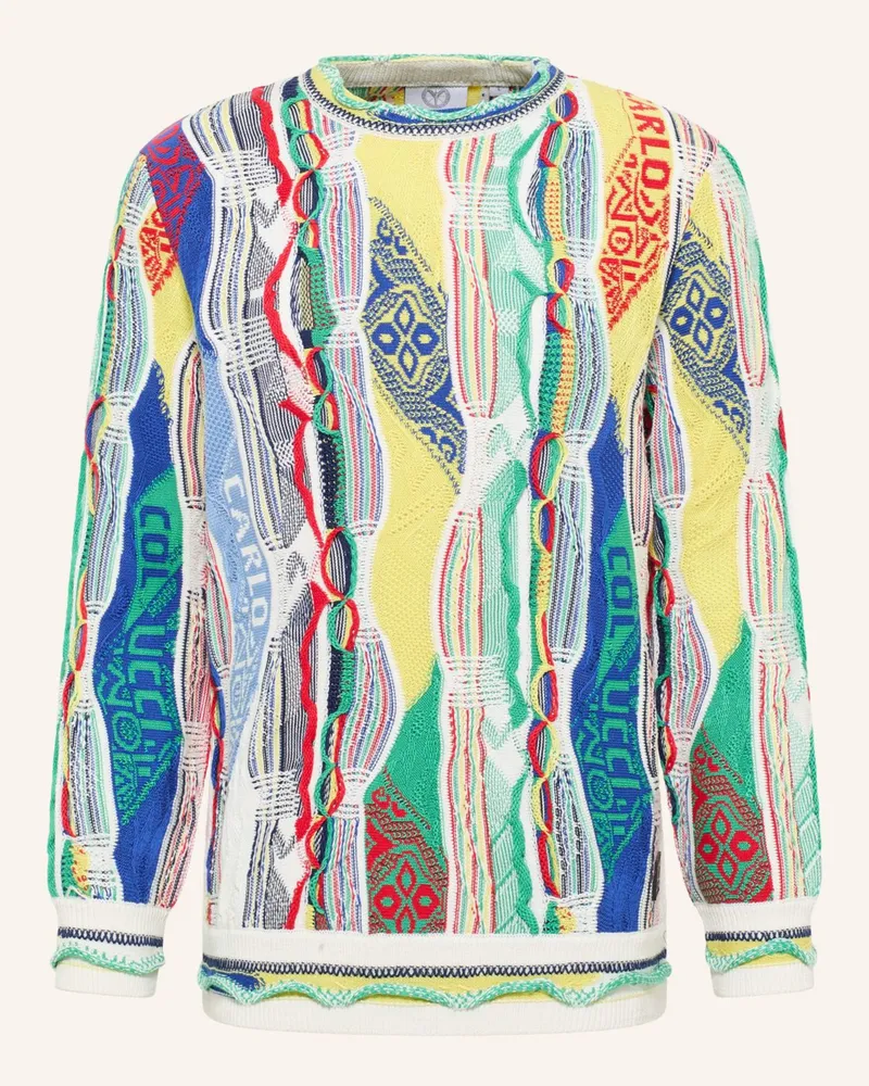 Carlo Colucci Strickpullover Ersini weiss Weiss