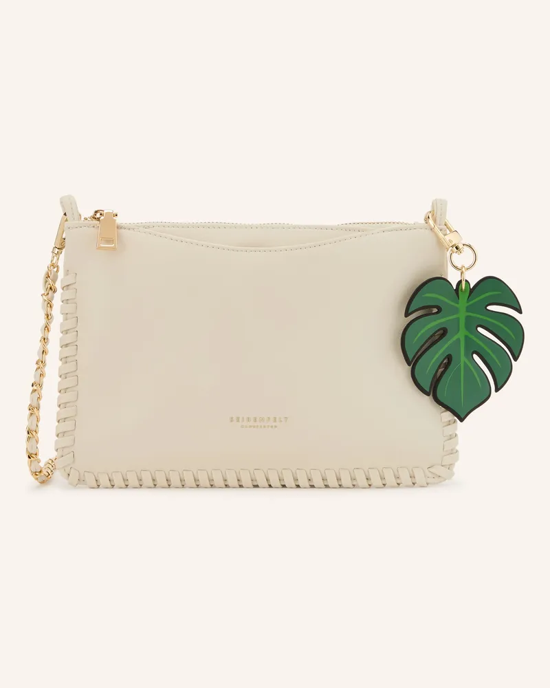 SEIDENFELT Schultertasche Liljendal beige Creme