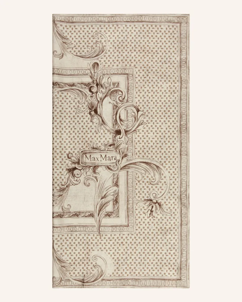 Max Mara Seidentuch ACARRE Beige
