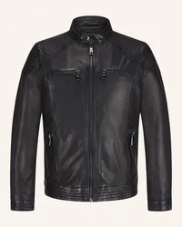 Milestone Lederjacke MSPARKER Schwarz