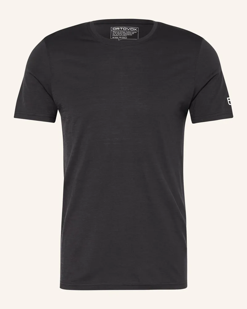 Ortovox T-Shirt 150 Cool Clean Ts Mit Merinowolle schwarz Schwarz