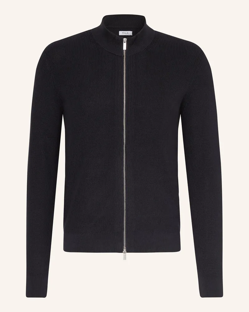 paul Strickjacke blau Dunkelblau