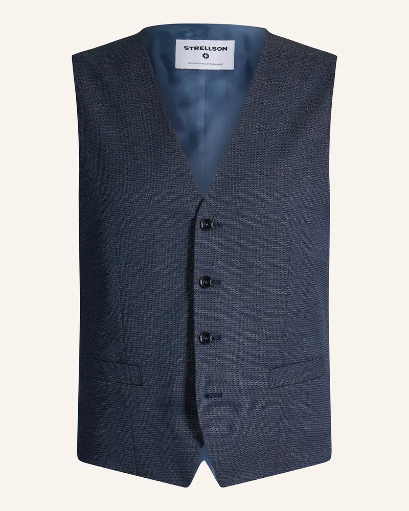 Strellson Weste Gyl blau Dunkelblau