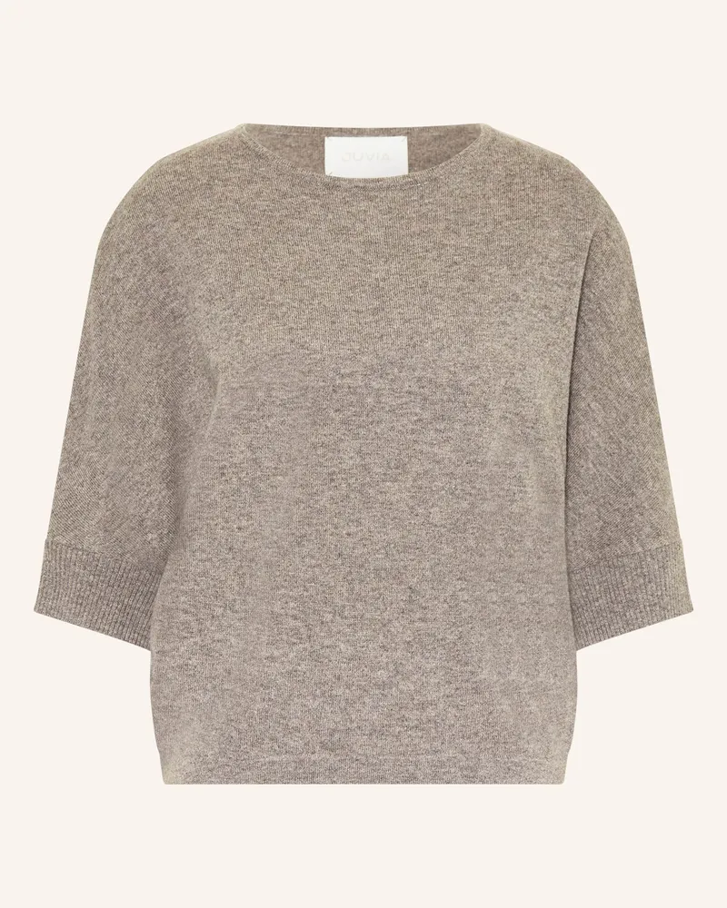 Juvia Pullover BLANCA mit 3/4-Arm Taupe