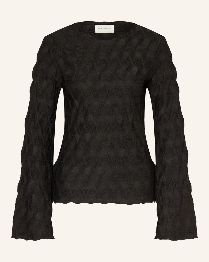 MOSS COPENHAGEN Longsleeve MSCHKARESSA Schwarz