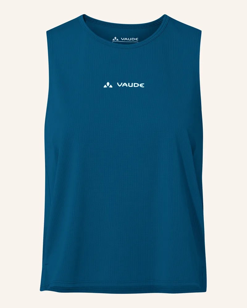 Vaude Funktionsshirt W Scopi Lw Top blau Blau
