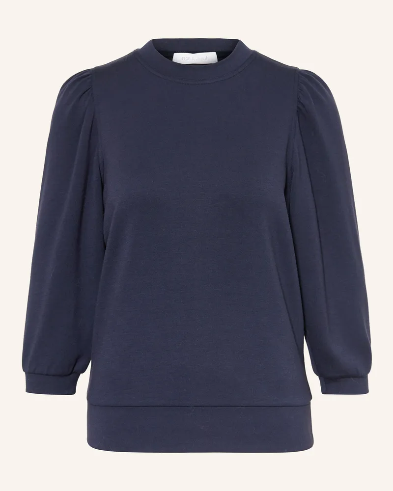 Rich&Royal Shirt mit 3/4-Arm Dunkelblau