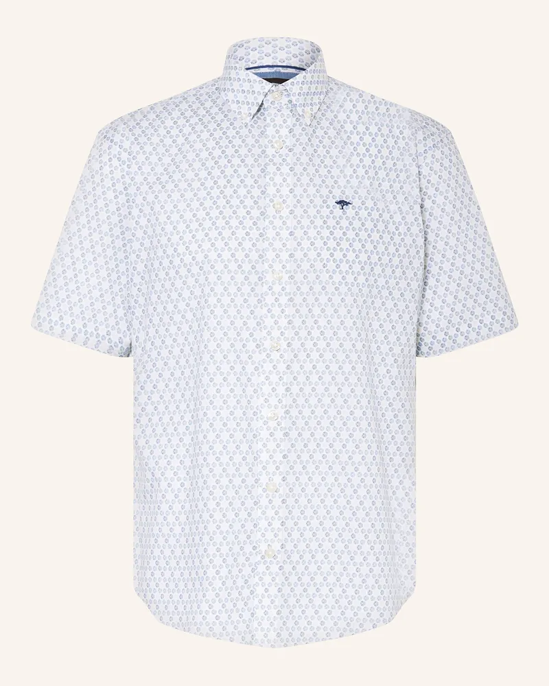 Fynch-Hatton Kurzarm-Hemd Regular Fit Weiss