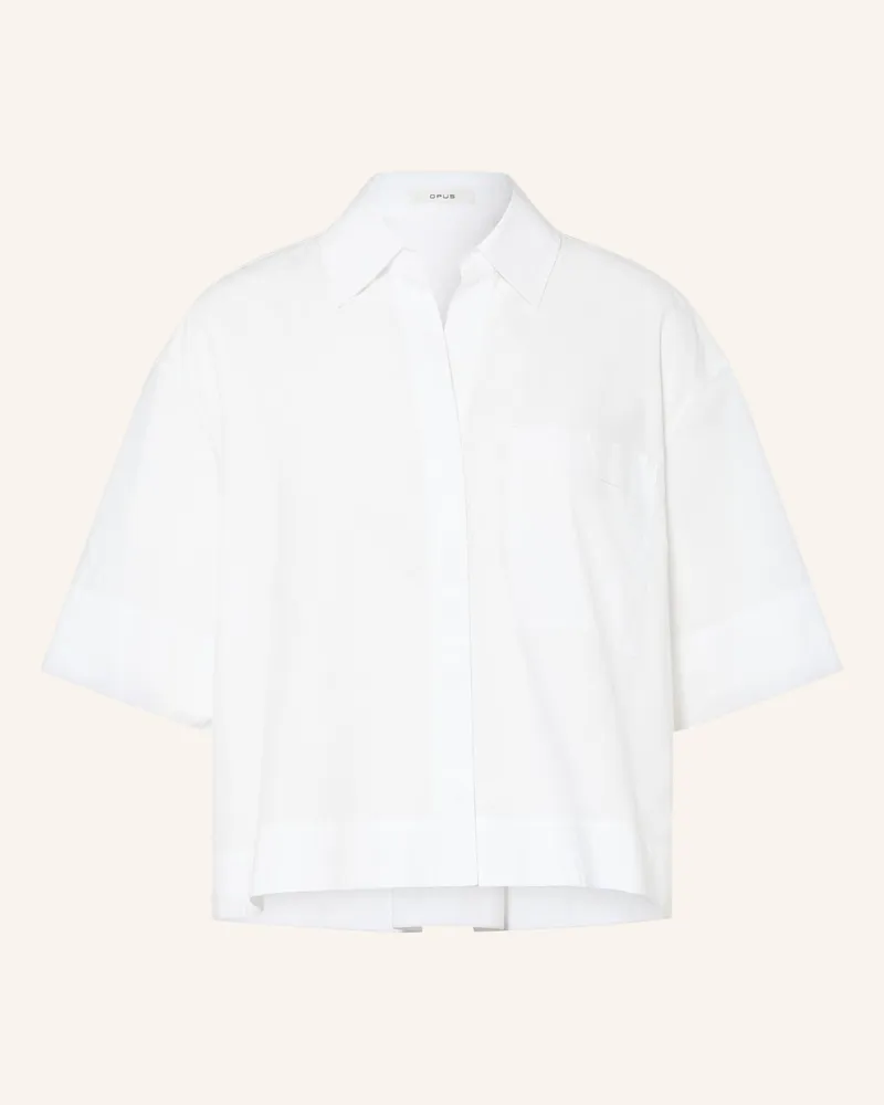 OPUS Bluse Filsona weiss Weiss