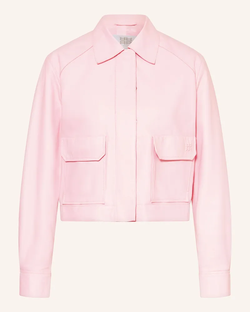 Riani Lederjacke rosa Hellrosa