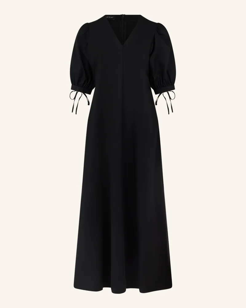 Apart Langes Kleid schwarz Schwarz