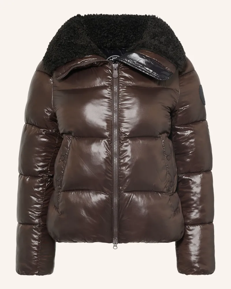 Save The Duck Steppjacke Moma braun Dunkelbraun