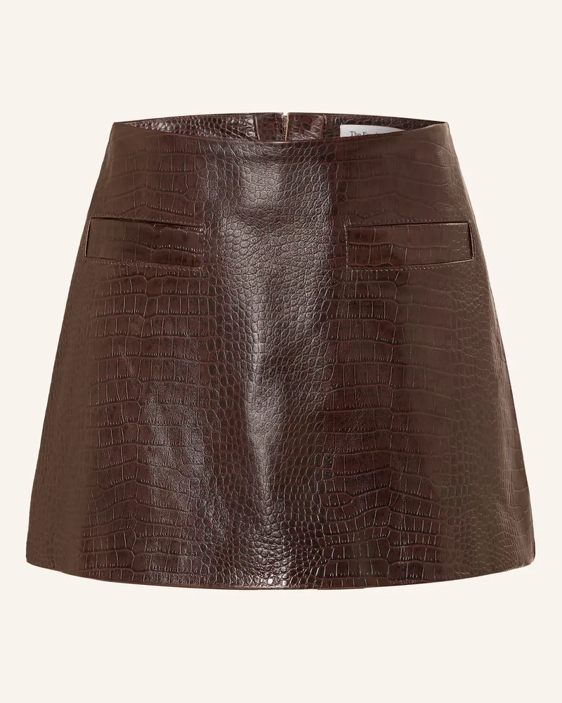 FRANKIE Shop Lederrock Rory braun Dunkelbraun