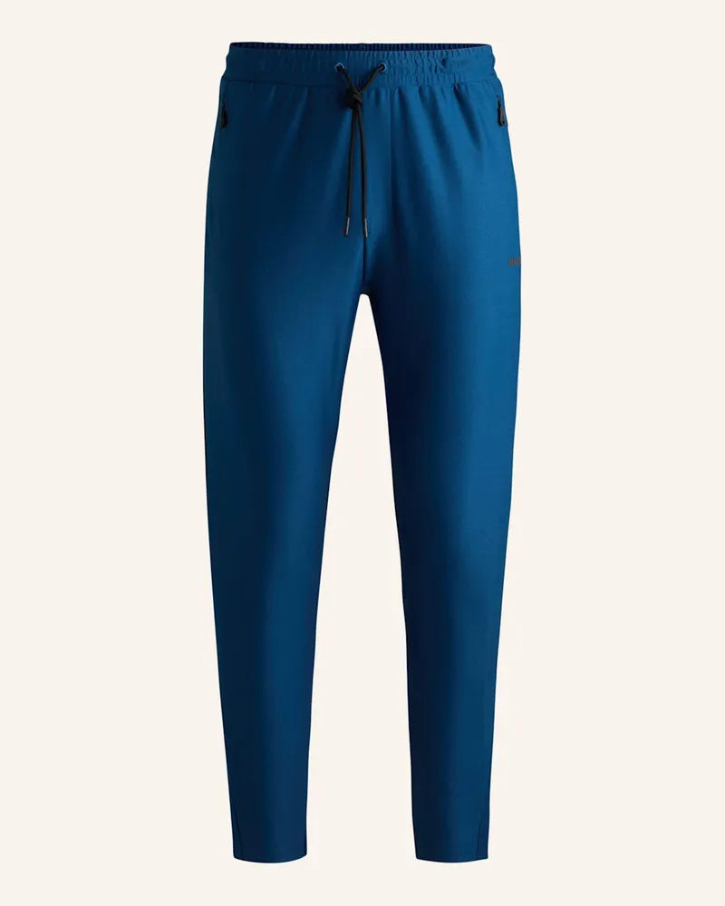 HUGO BOSS Casual Hose HICON ACTIVE 1 Regular Fit Blau