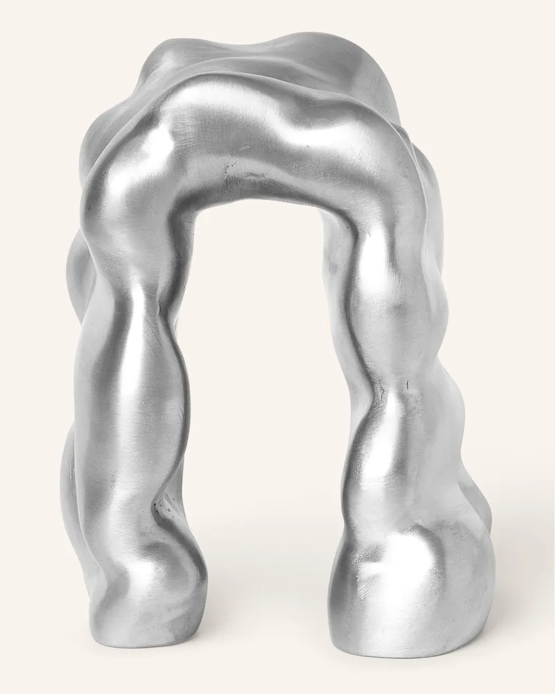 ferm LIVING Dekofigur Morf silber Silber