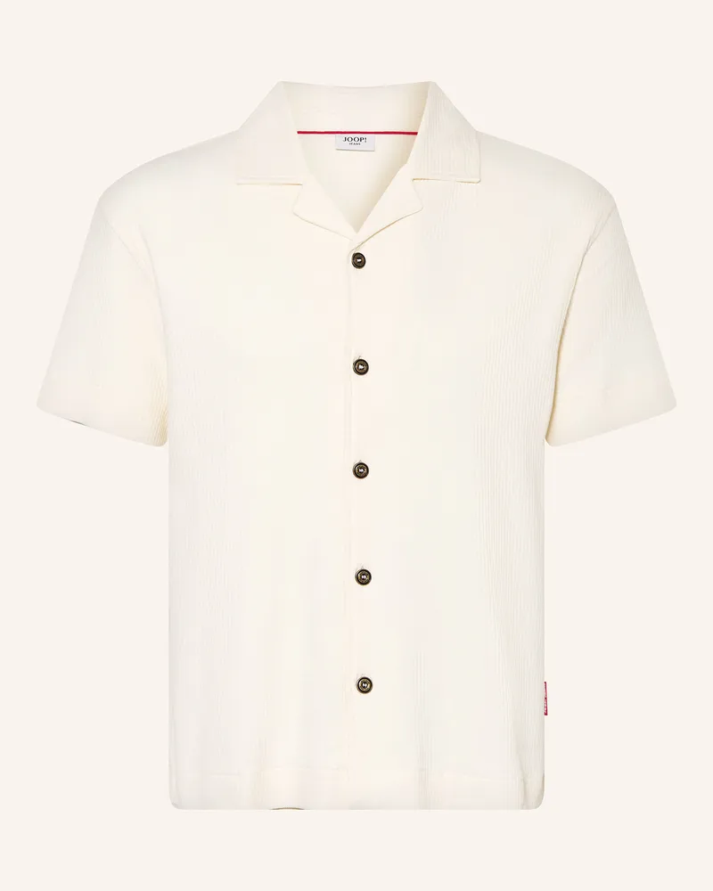 JOOP! Resorthemd Esdras Comfort Fit weiss Ecru