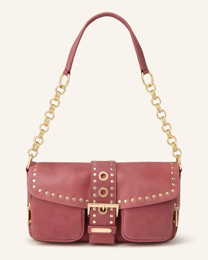 Jeffrey Campbell Schultertasche mit Nieten Altrosa
