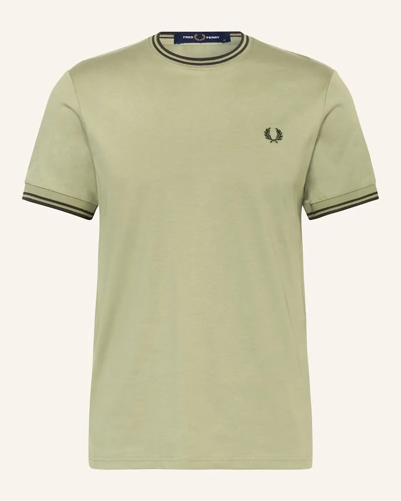 Fred Perry T-Shirt Oliv