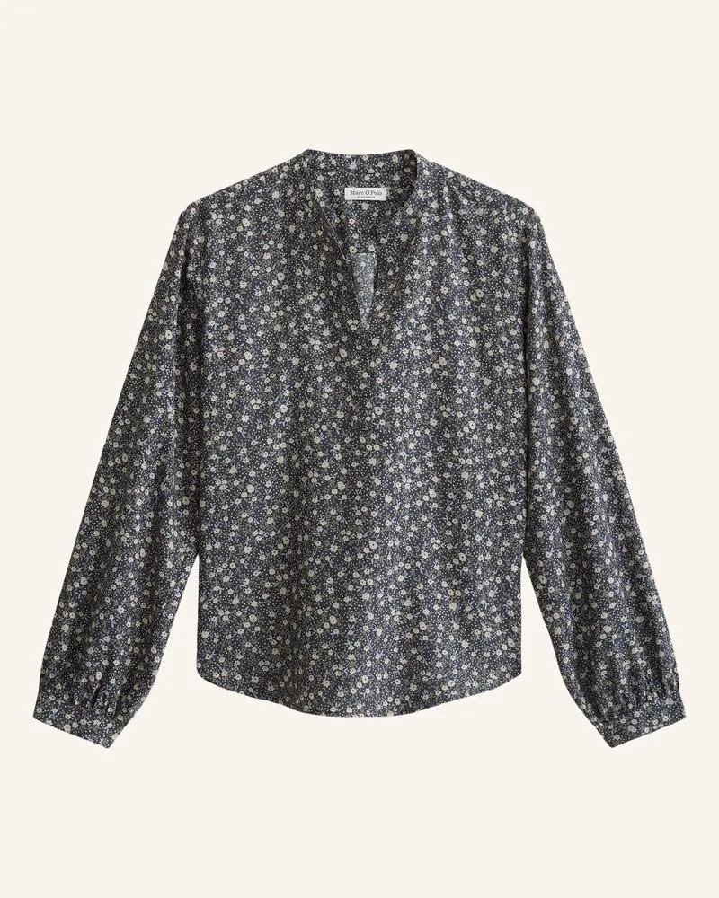 Marc O'Polo Print-Bluse grau Grau