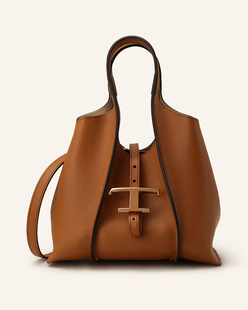 TOD'S Handtasche Timeless Mini Mit Pouch braun Braun