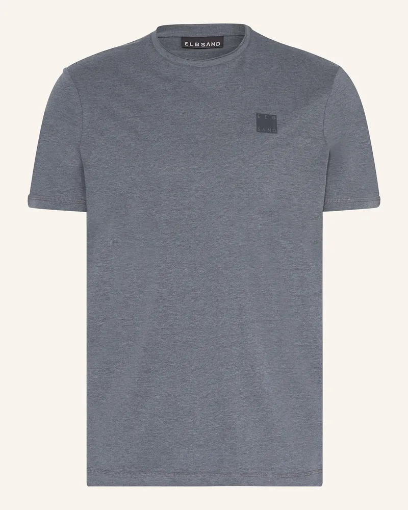 ELBSAND T-Shirt PAER Blaugrau