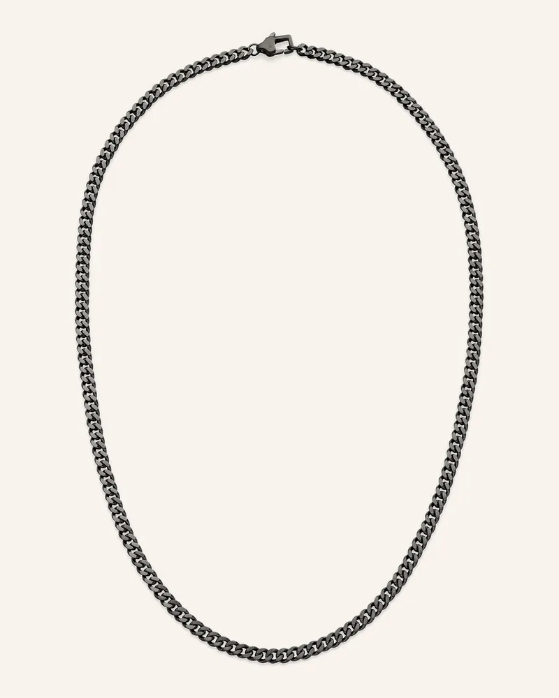 S.Oliver Halskette  aus  Edelstahl Grau