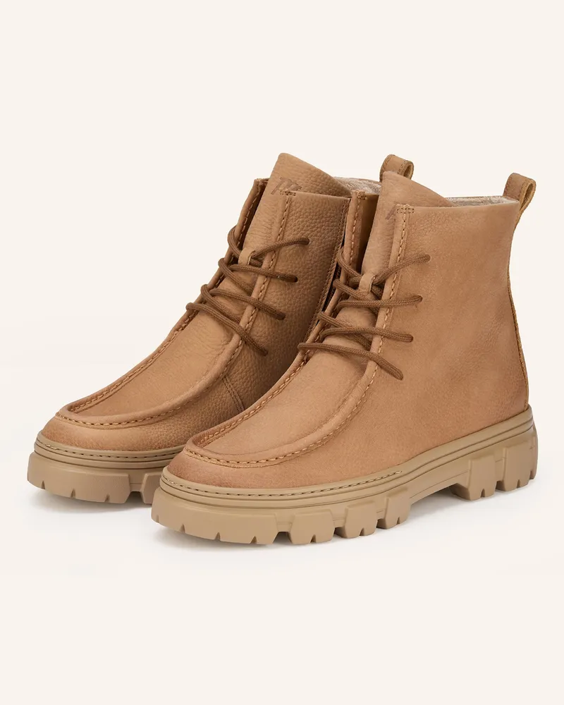 paul green Schnürboots Braun