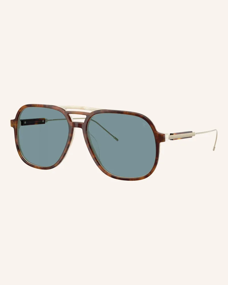 Brunello Cucinelli Sonnenbrille bc4022s braun Havanna