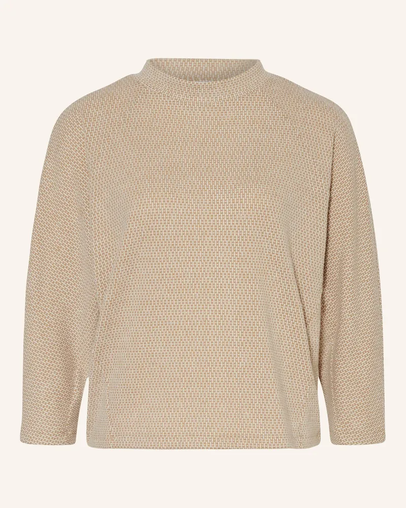 OPUS Strickshirt Sucozy beige Hellbraun