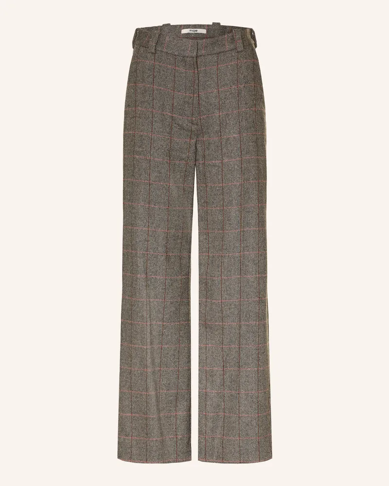 Maje Marlenehose braun Grau