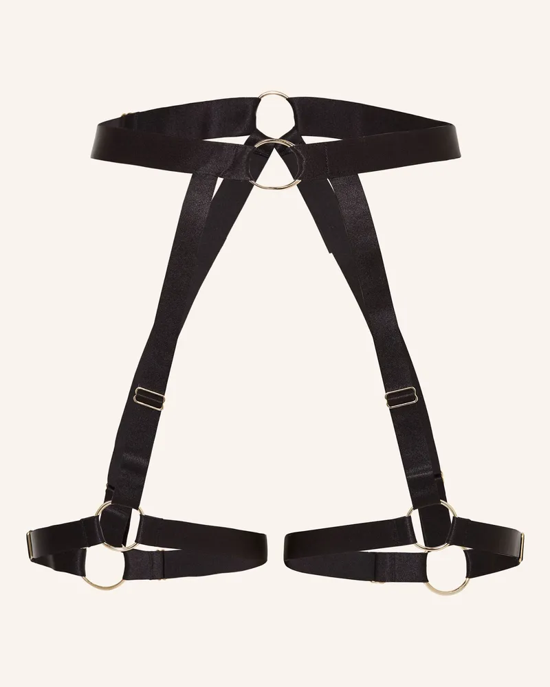 Aubade Strumpfhalter Lust For Life schwarz Schwarz