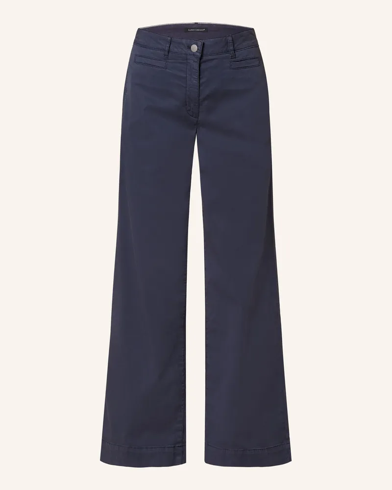Luisa Cerano Marlenehose Blau