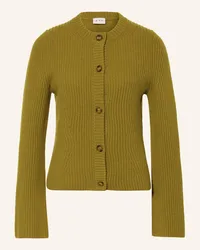 FTC Cashmere Strickjacke aus Cashmere Gruen