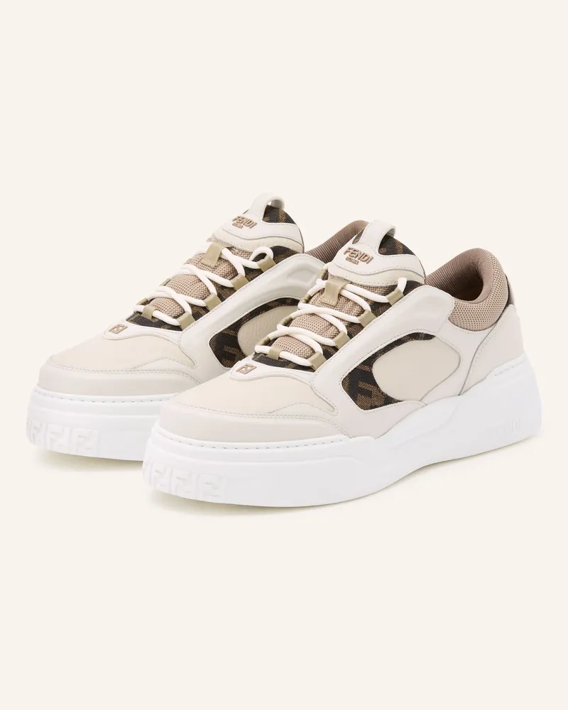 Fendi Sneaker Force weiss Creme