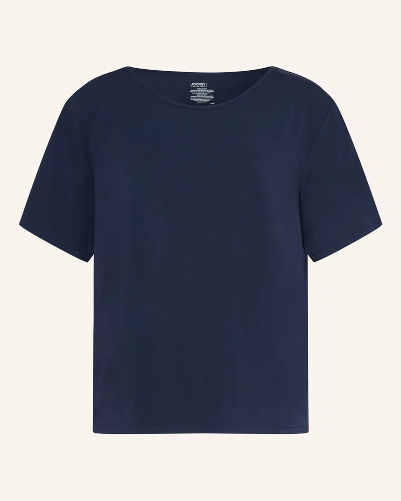 Jockey Schlafshirt Soft Touch Luxe blau Dunkelblau