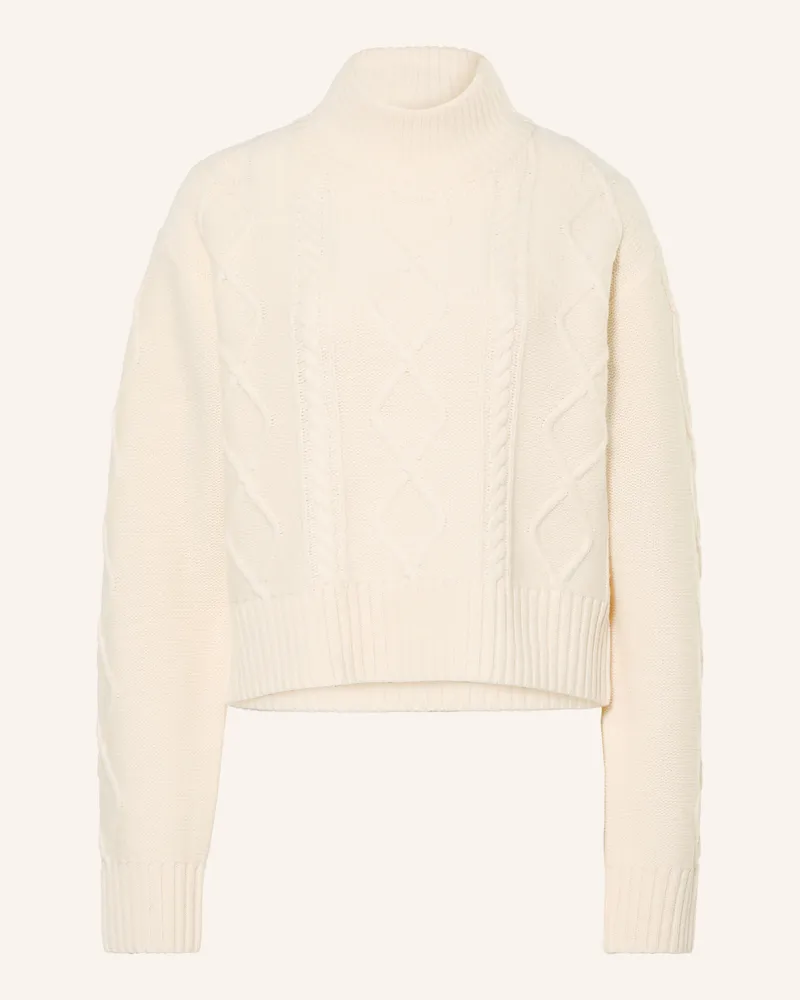 Mrs & HUGS Pullover weiss Ecru
