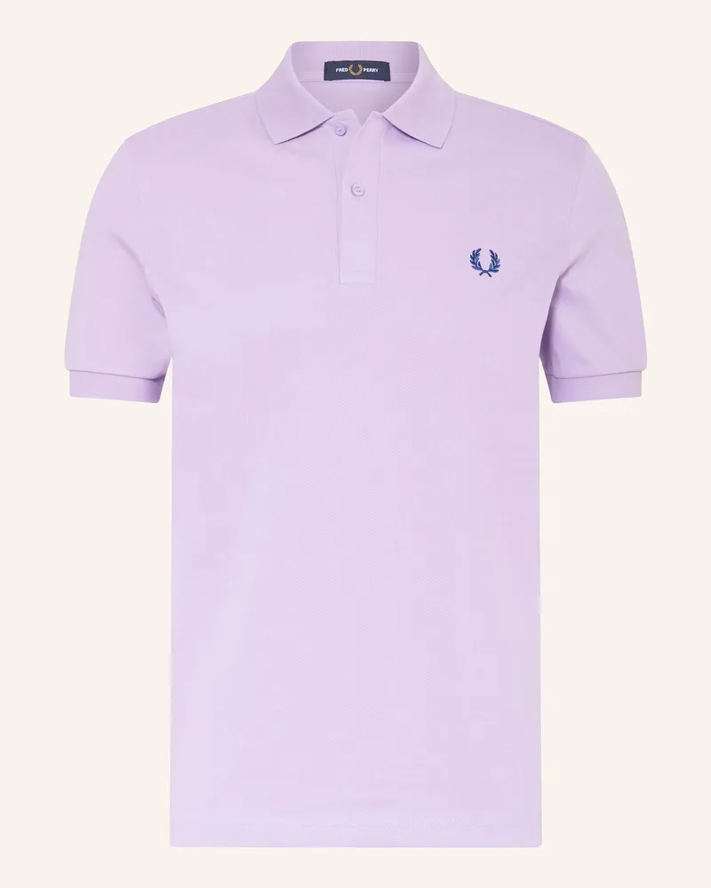 Fred Perry Piqué-Poloshirt Helllila