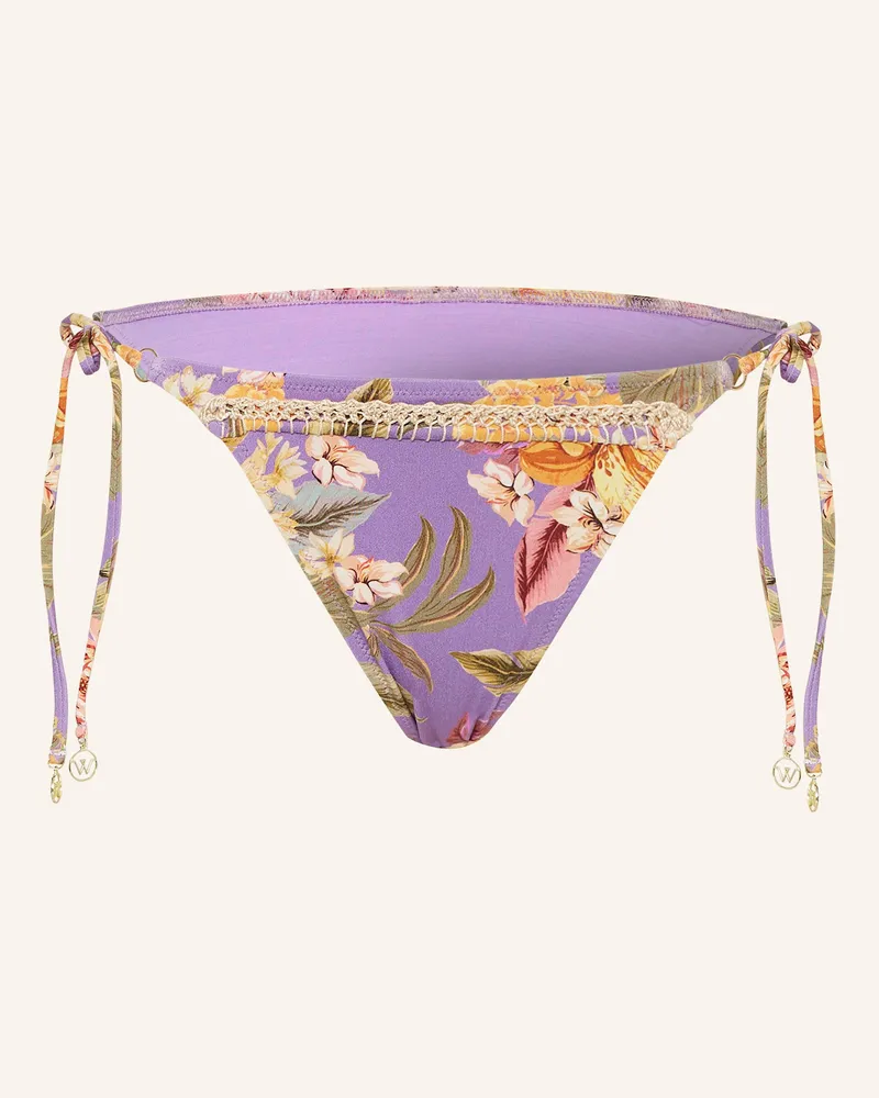 watercult Triangel-Bikini-Hose DREAMSCAPE TROPICS Lila
