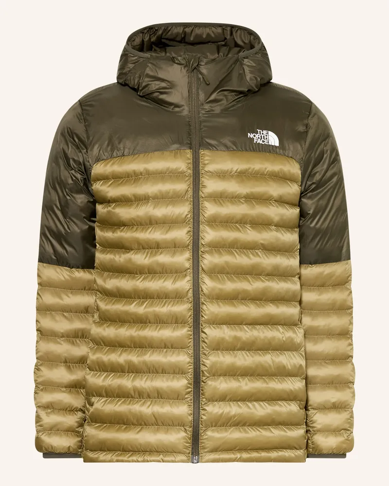 The North Face Steppjacke Terra Peak Hoodie gruen Khaki