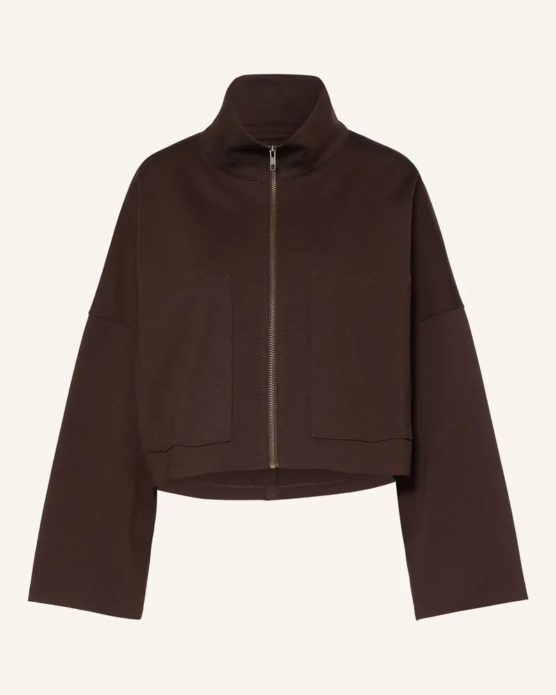 Drykorn Kastenjacke Elstow_1 rot Dunkelbraun