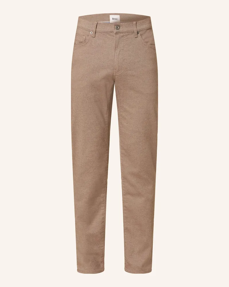 Brax Hose CADIZ Straight Fit Camel