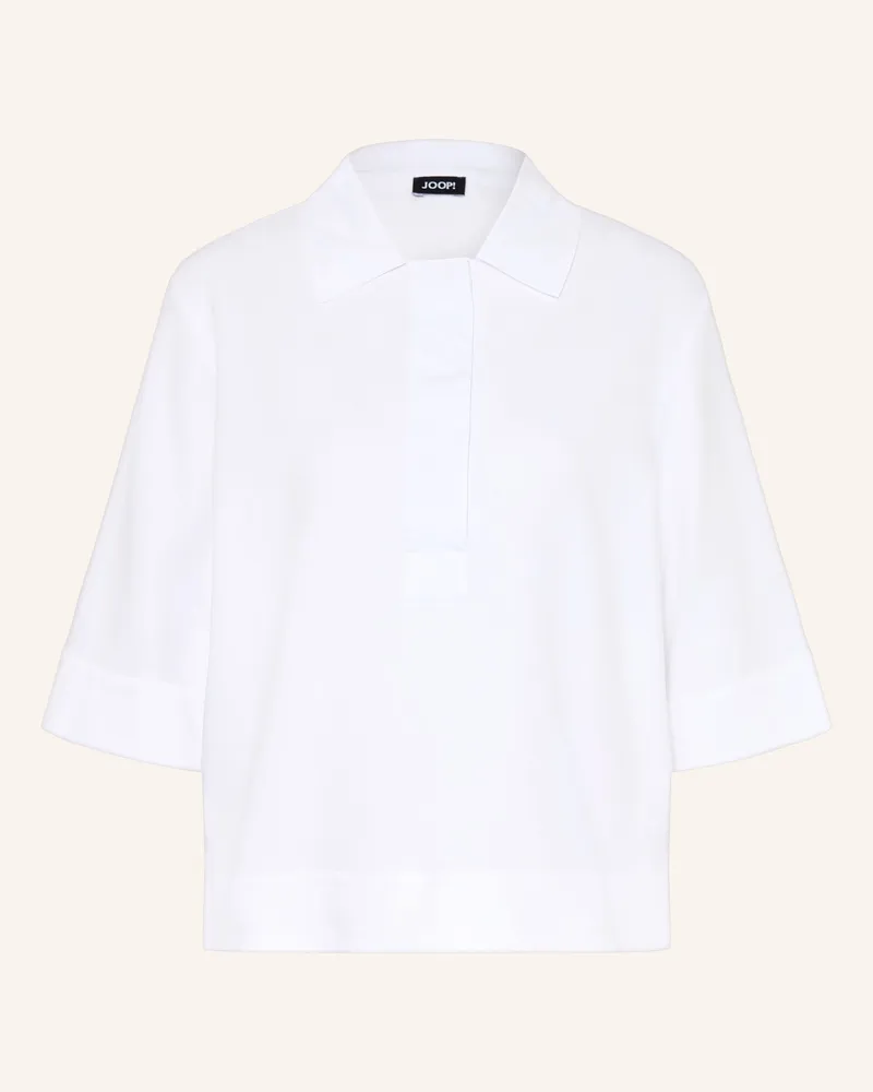JOOP! Jersey-Poloshirt Tina weiss Weiss