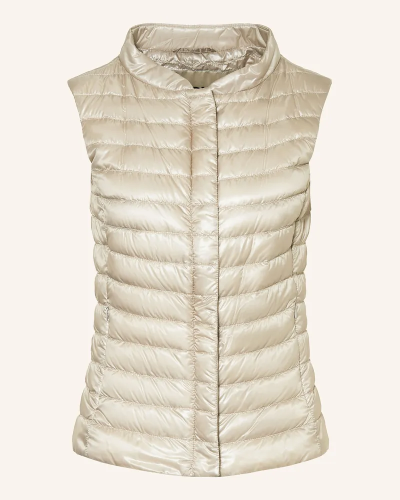 Herno Daunenweste SMANICATO Beige