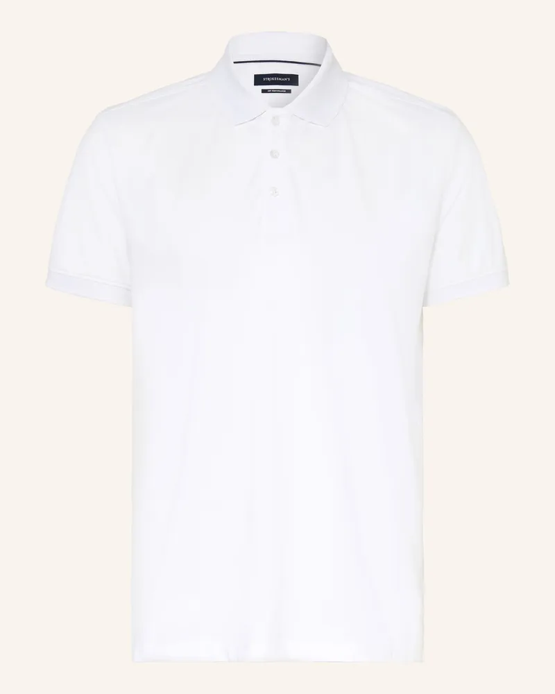 Strokesman's Jersey-Poloshirt Weiss