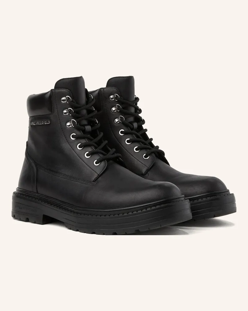 Karl Lagerfeld Stiefel schwarz Schwarz