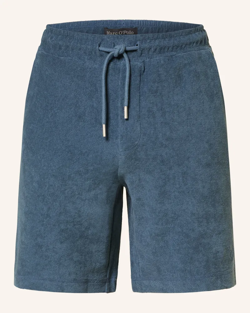 Marc O'Polo Frotteeshorts blau Blau