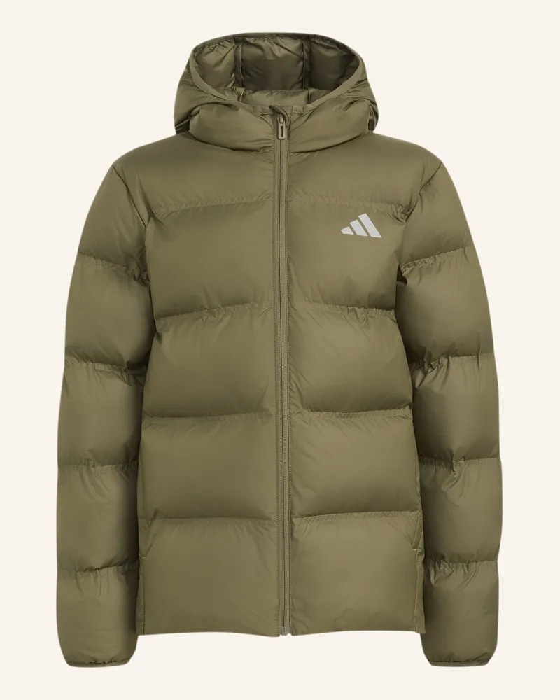adidas Jacke, Kunstdaunen gruen Grün