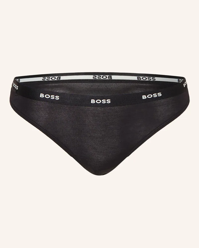 HUGO BOSS String Ci schwarz Schwarz