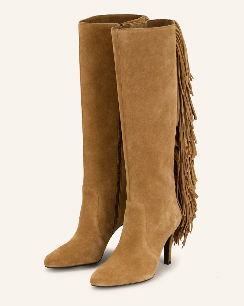 Jeffrey Campbell Stiefel OLD-WEST Cognac
