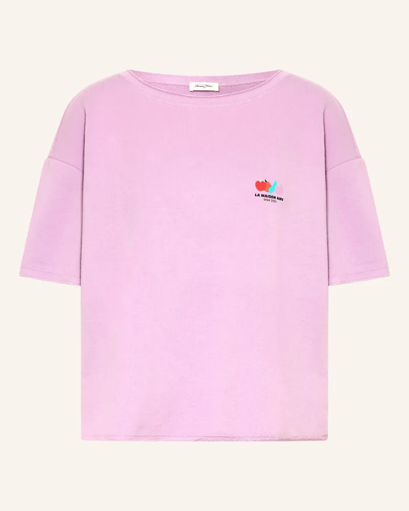 American Vintage T-Shirt Atubay rosa Lila